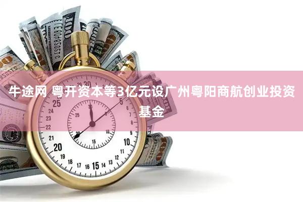 牛途网 粤开资本等3亿元设广州粤阳商航创业投资基金